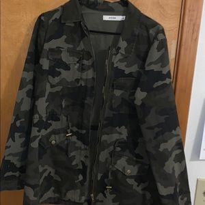 Camo utility jacket